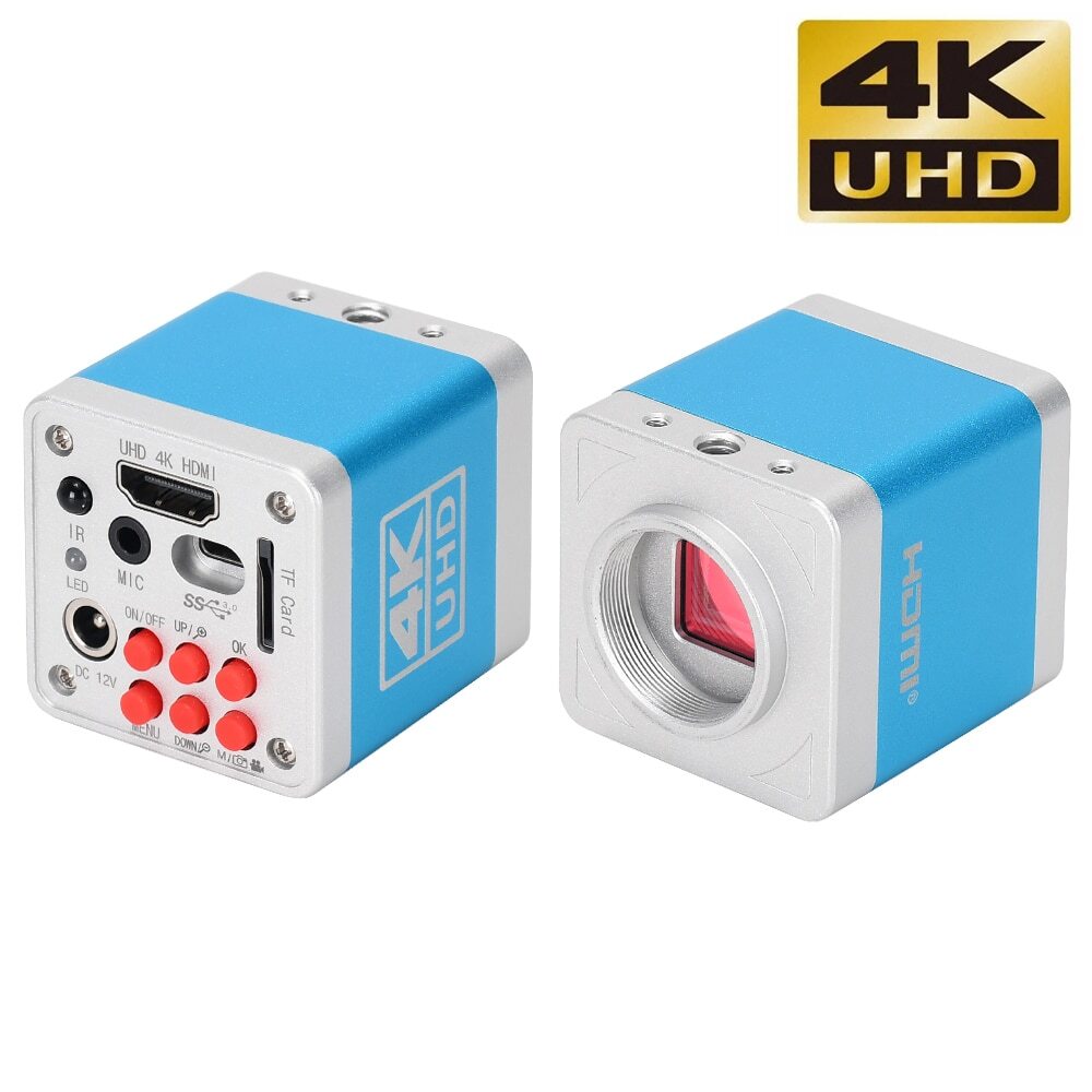 4K UHD HDMI Type-C Output Industrial Digital Microscope Camera with Sony Sensor