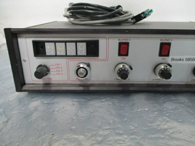 Brooks 5878A1B1 Quad Channel MFC Mass Flow Controller Module, 421270