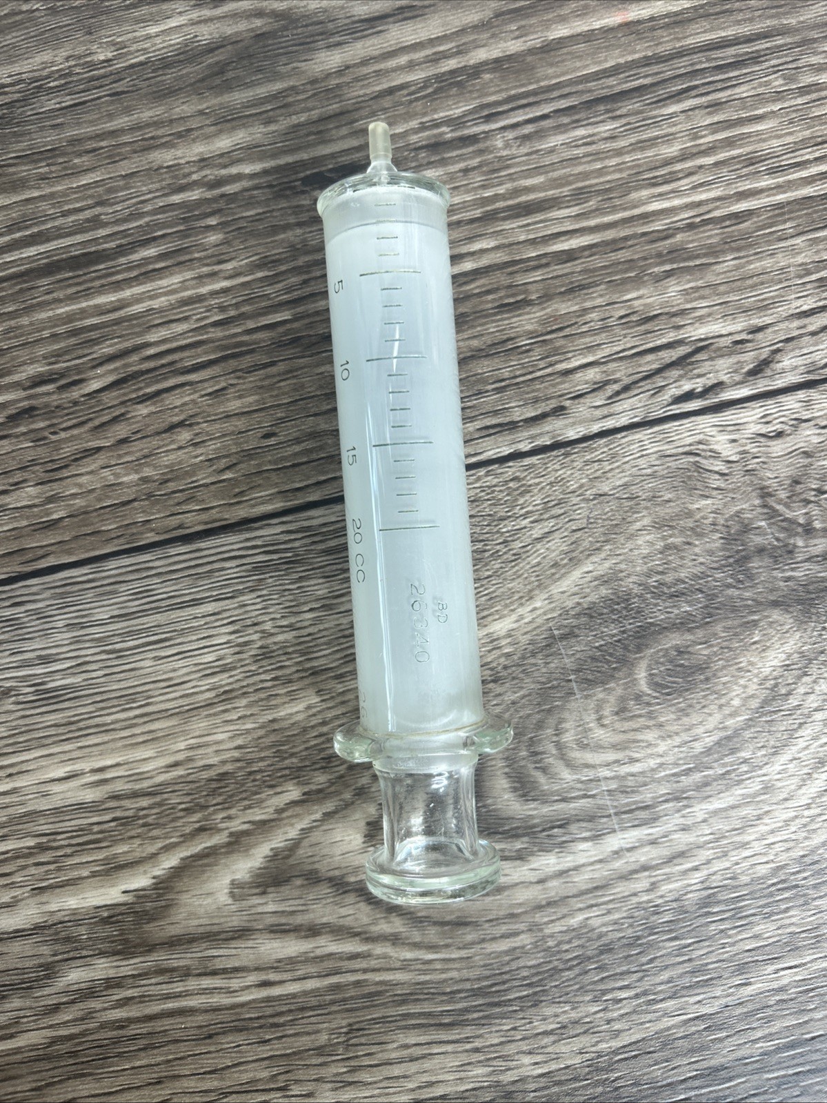 Vintage Glass Syringe Lot – 2cc 20cc 50cc – ACE BD Tomac – USA Made