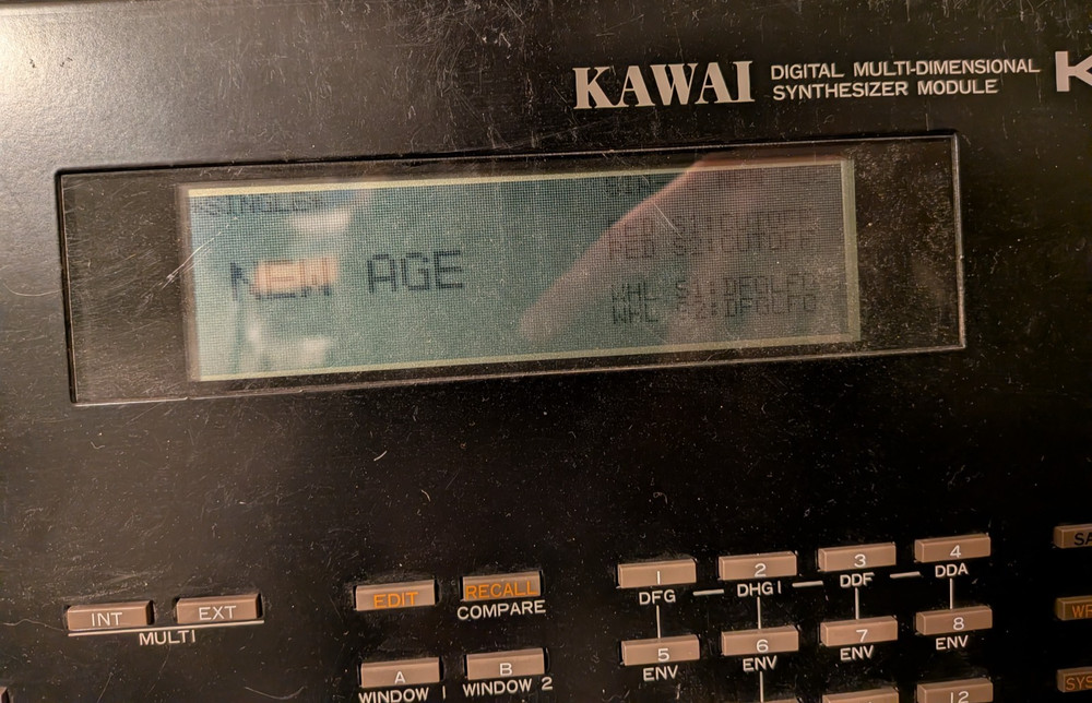 Kawai K5M Rackmount Digital Synthesizer Module - works!