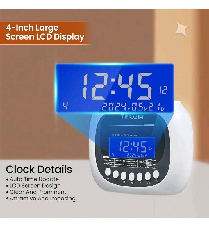 Timozia Time Clock For Small Buisness NIB