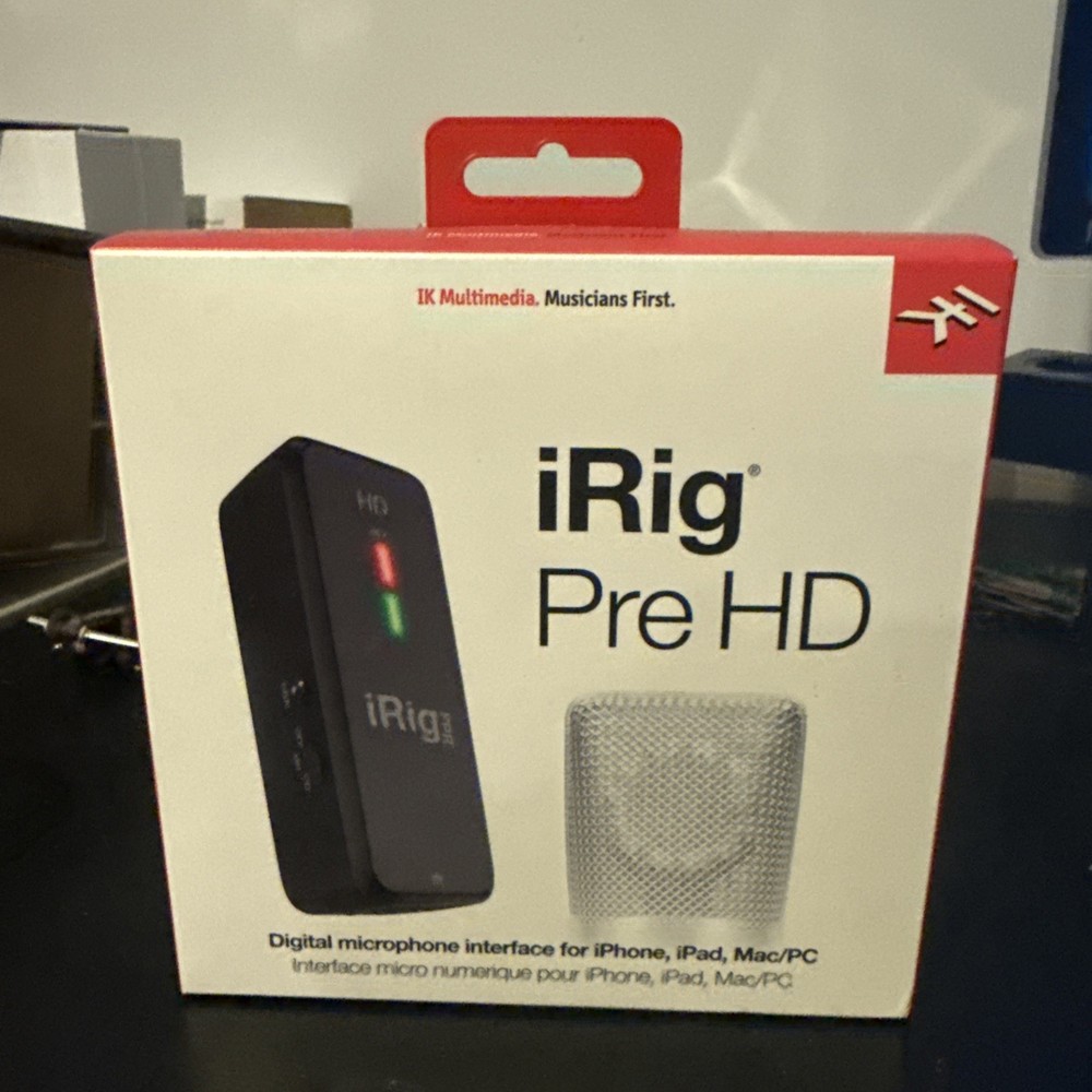 IK Multimedia iRig Pre Microphone Interface (For iPhone, iPod Touch, iPad)