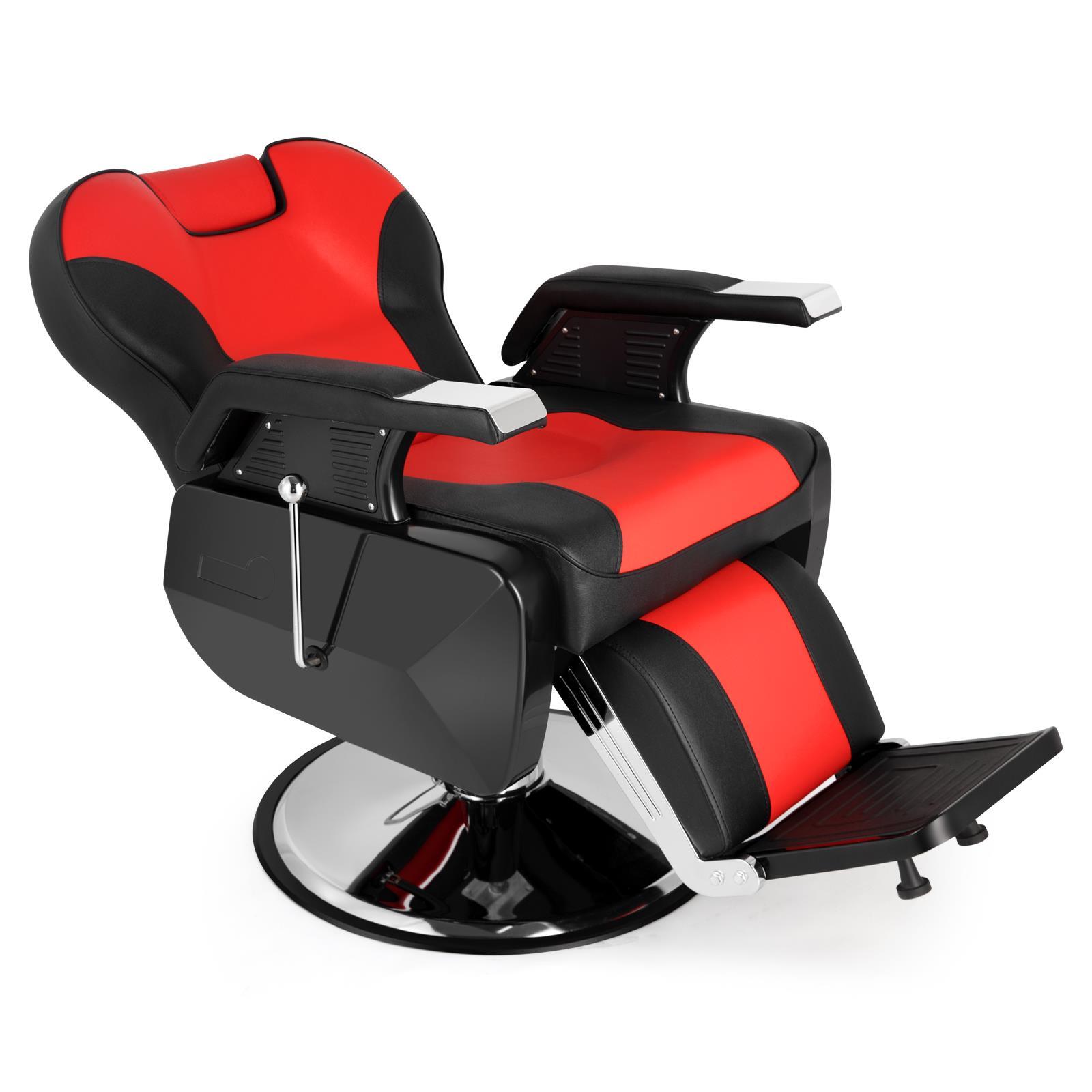 Heavy Duty Hydraulic Recline Barber Chair Salon Tattoo Beauty Chair Hair Cutting