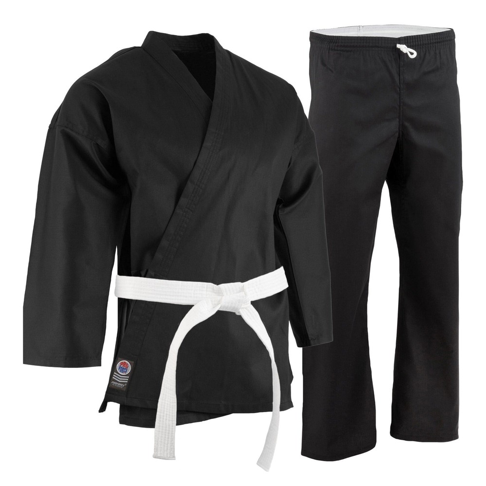 ProForce 5 oz Karate Uniform Elastic Drawstring Pants- 60/40 Blend