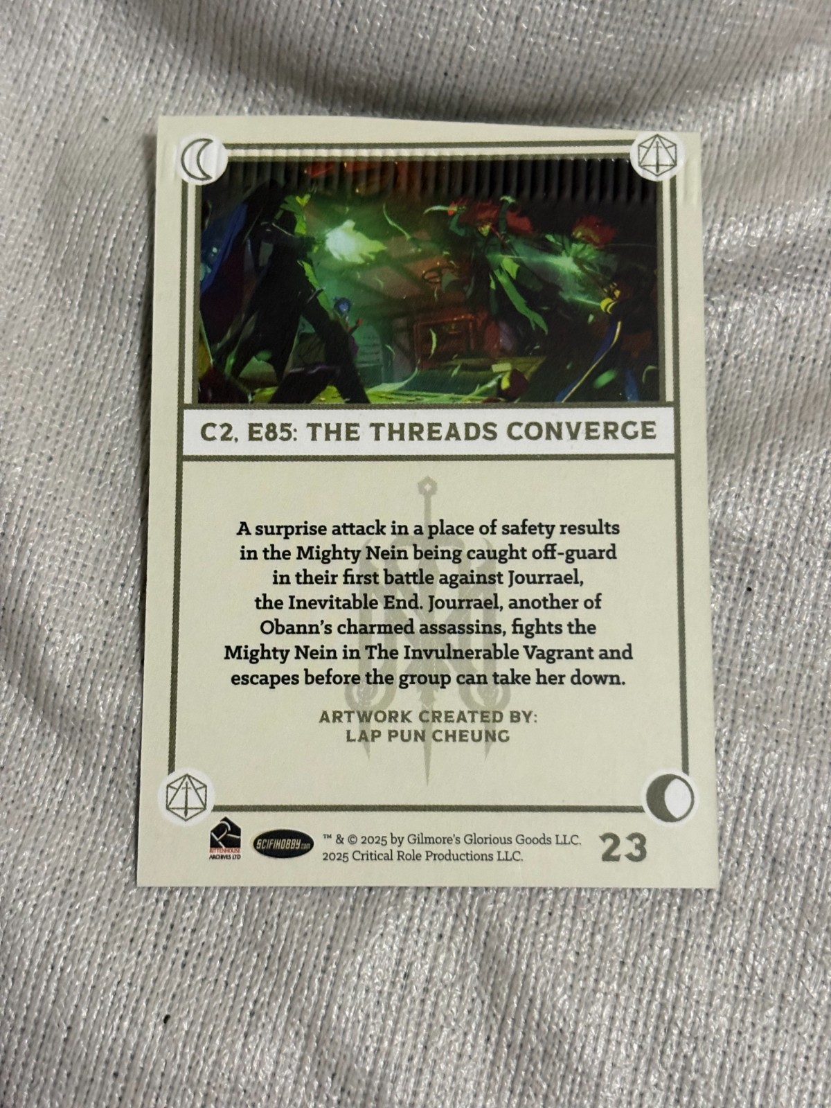 CRITICAL ROLE 1O YEAR ANNIVERSARY Rittenhouse Trading Cards!