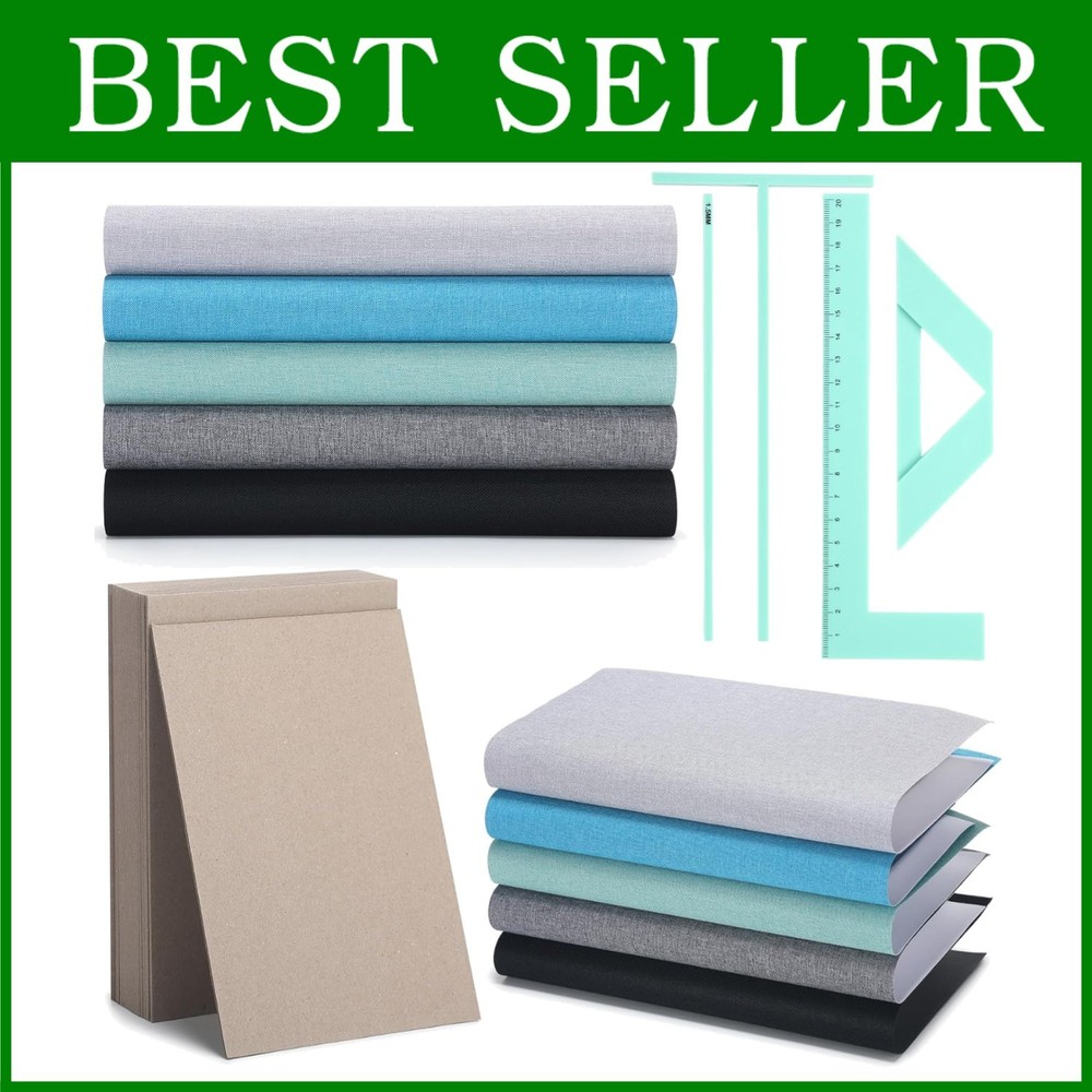 Complete Book Binding Kit: 34 Pcs Supplies**