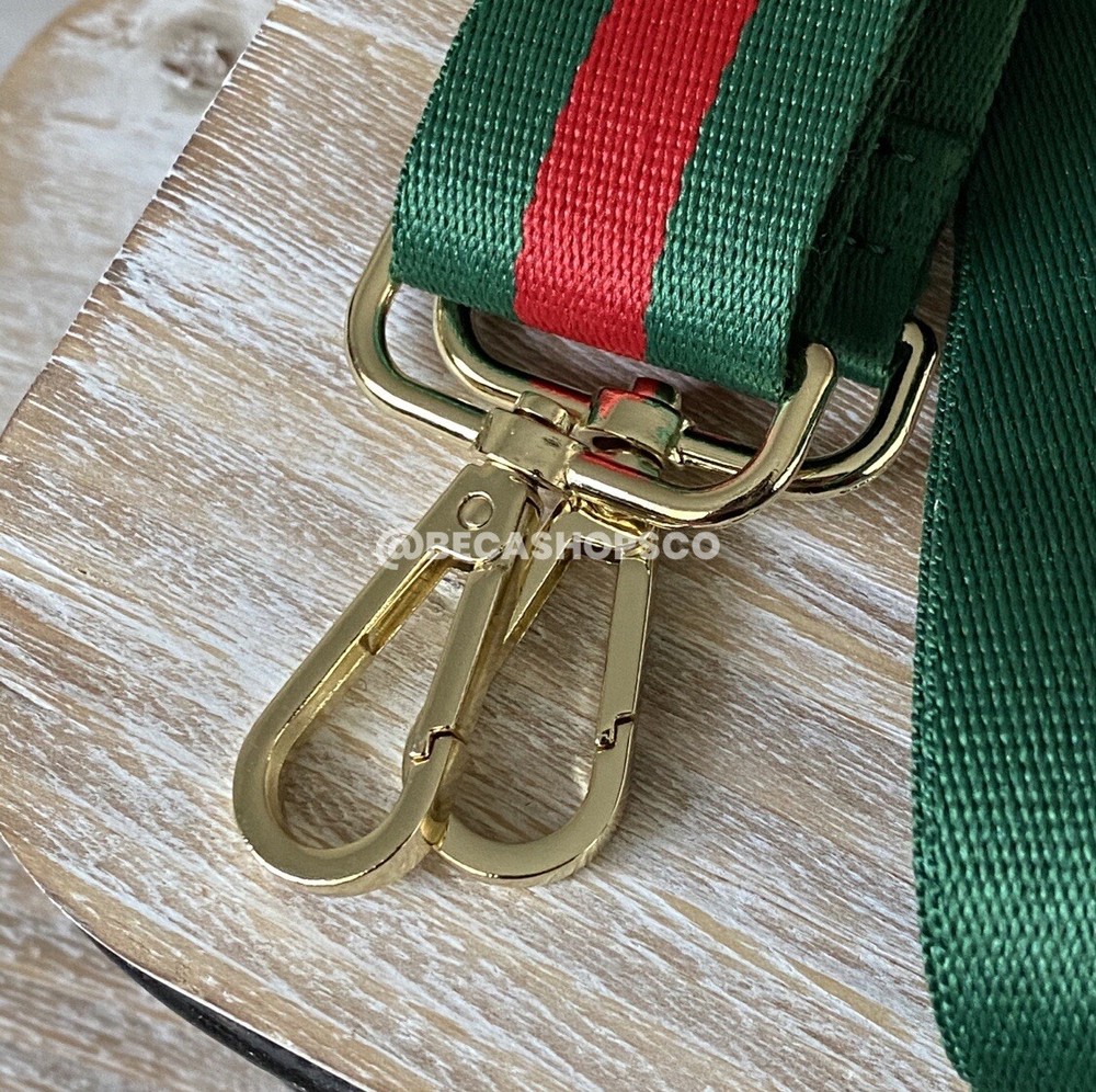 Red and Green Web Canvas Strap Replacement