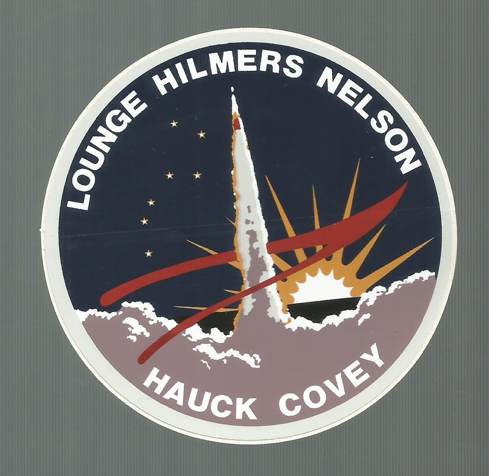 NASA SHUTTLE DISCOVERY STS-26  CREW PATCH SPACE DECAL STICKER 3 1/2"