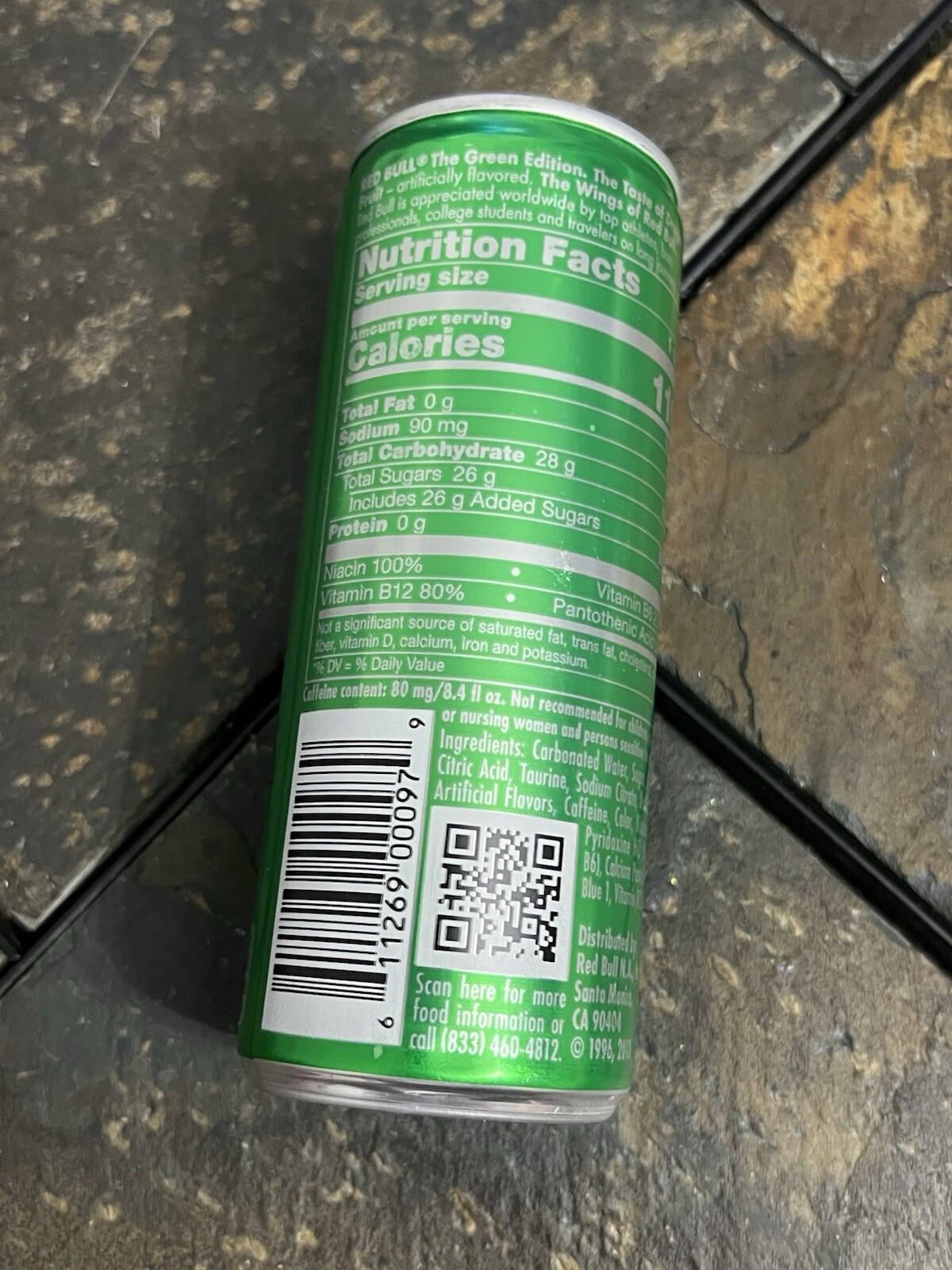 Red Bull - Dragon Fruit - Green Edition - 8.4oz - Single Can **NEW / FREE SHIP**