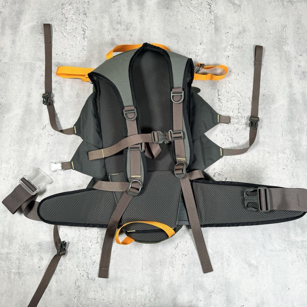 VORTEX Hiking Backpack - Green/Gray - Read