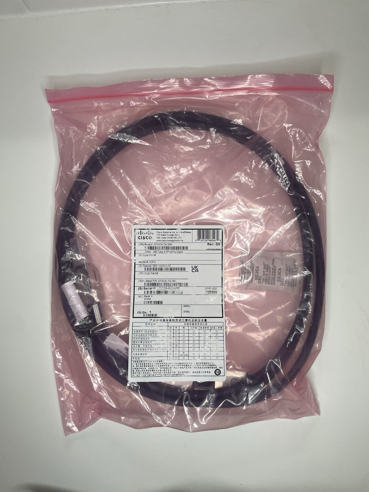 Cisco C9200 3M Type 4 Stacking Cable STACK-T4-3M