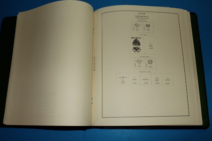 US Possessions Scott Specialty Green Album Pages Dustcase BlueLakeStamps GREAT