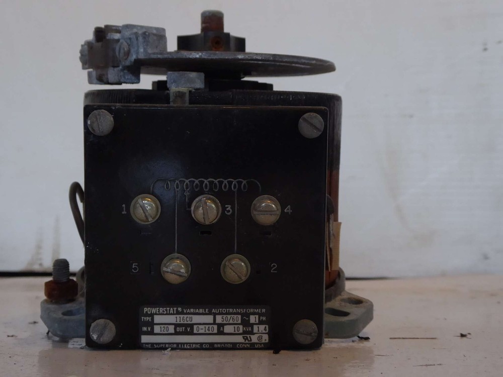 Powerstat 116cu Variable Transformer