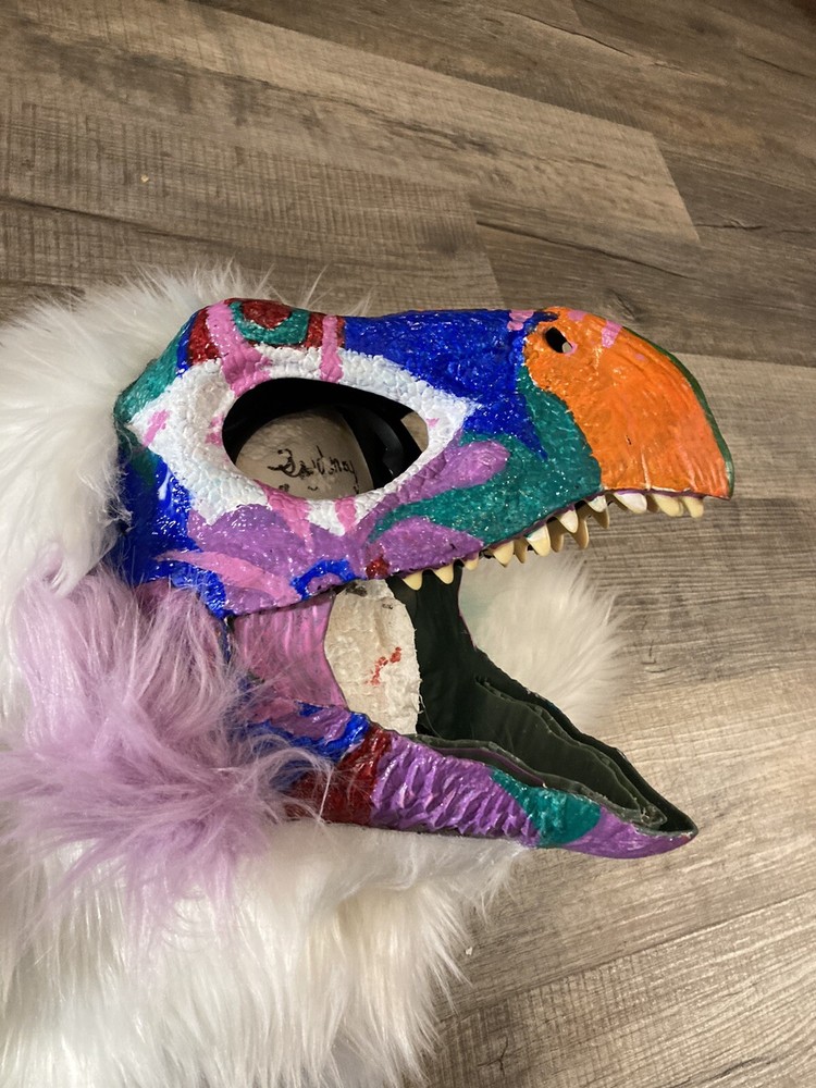 Fully furred Dinomask! 🎉