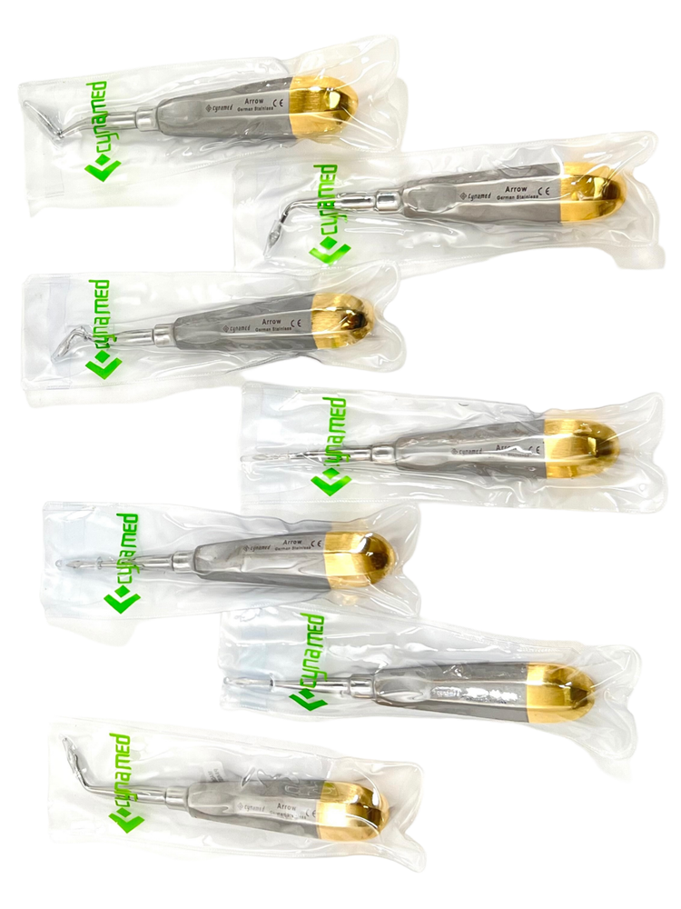 GERMAN DENTAL TOOTH SURGERY SPADE CONCAVE ROOT TIP ELEVATOR DENTAL ELEVATORS