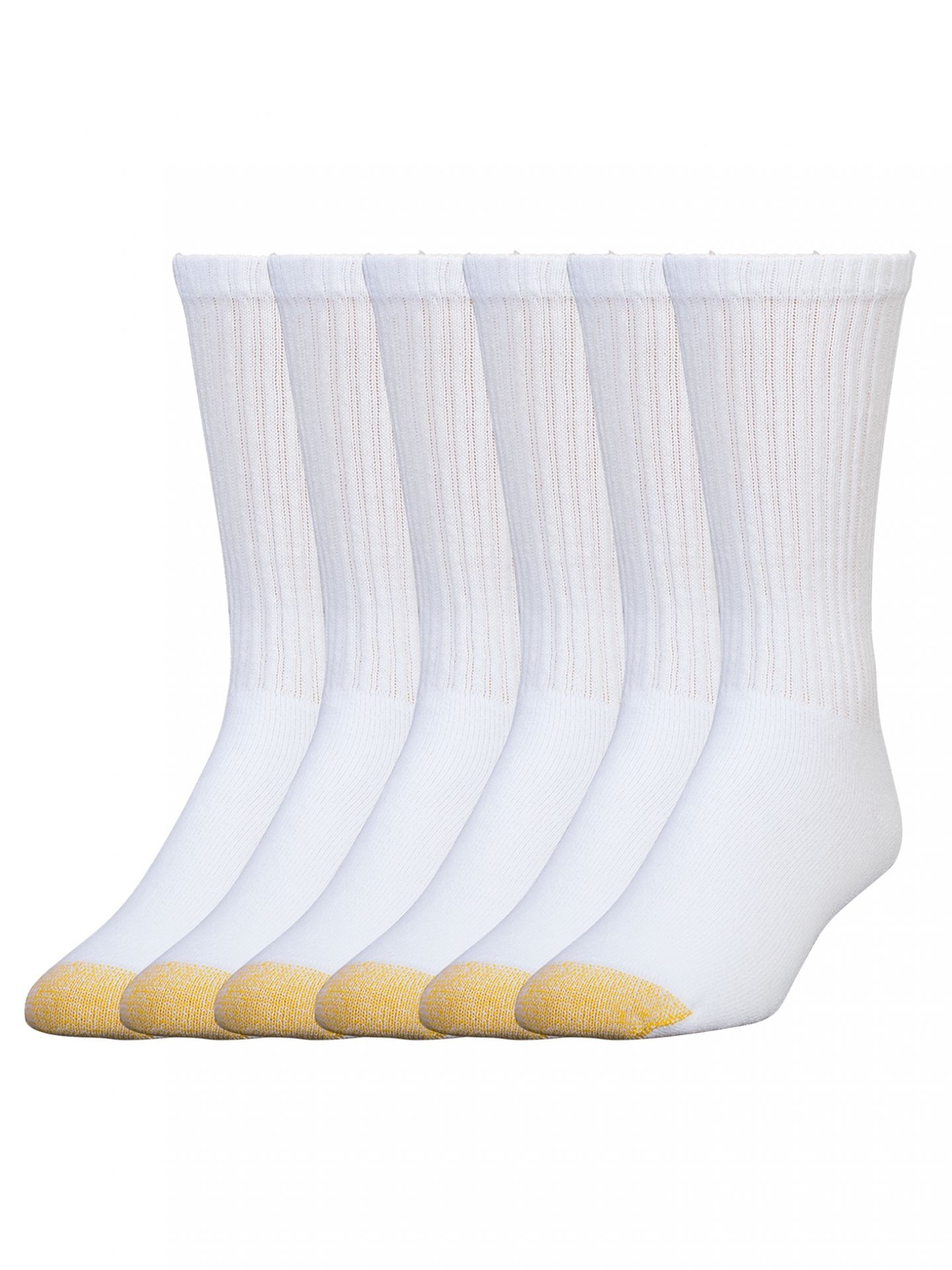 Gold Toe Men's Sport 656 Cotton Crew 6-Pack Socks 656s