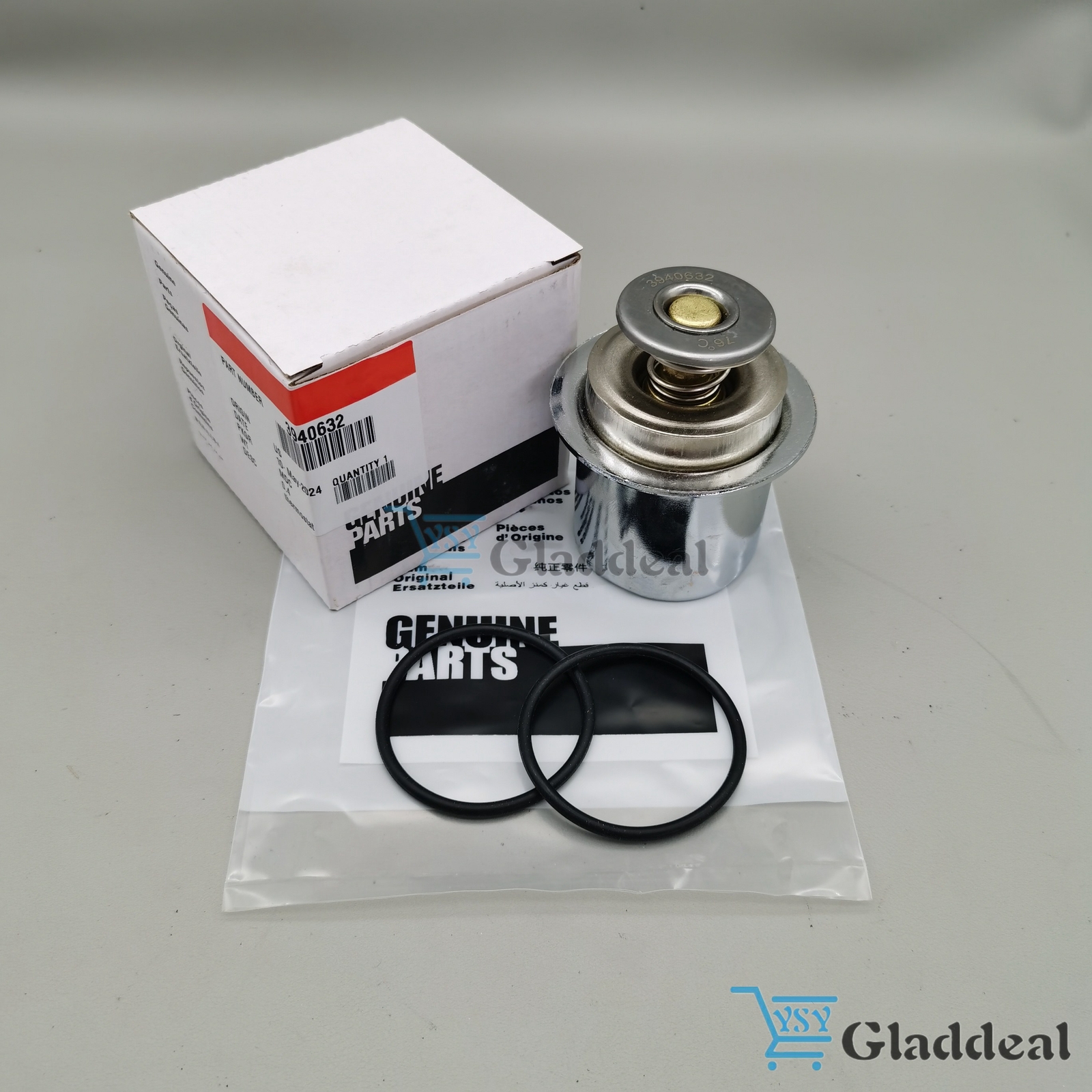 New Thermostat For Cummins ISC. 3940632 5284903 5269131