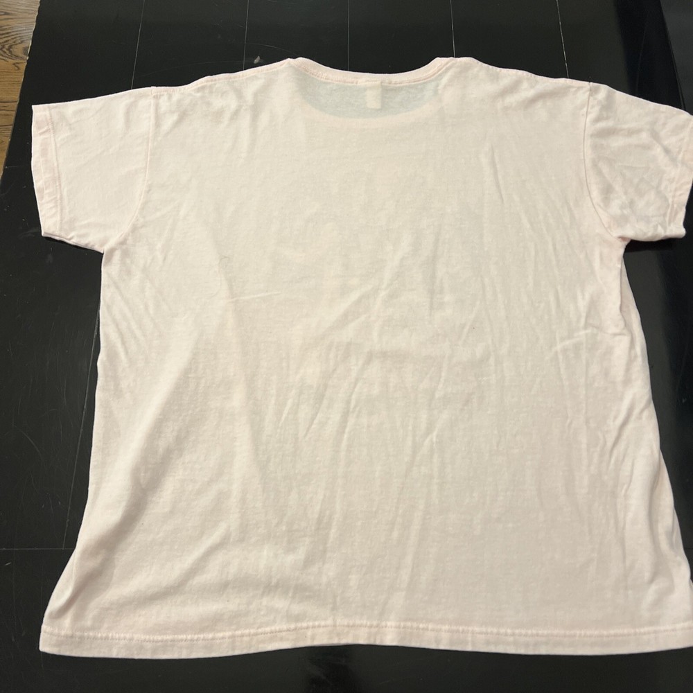 NWOT Women’s KISS’s Band Concert Tour Shirt 2XL Pink Gene Simmons Paul Stanley