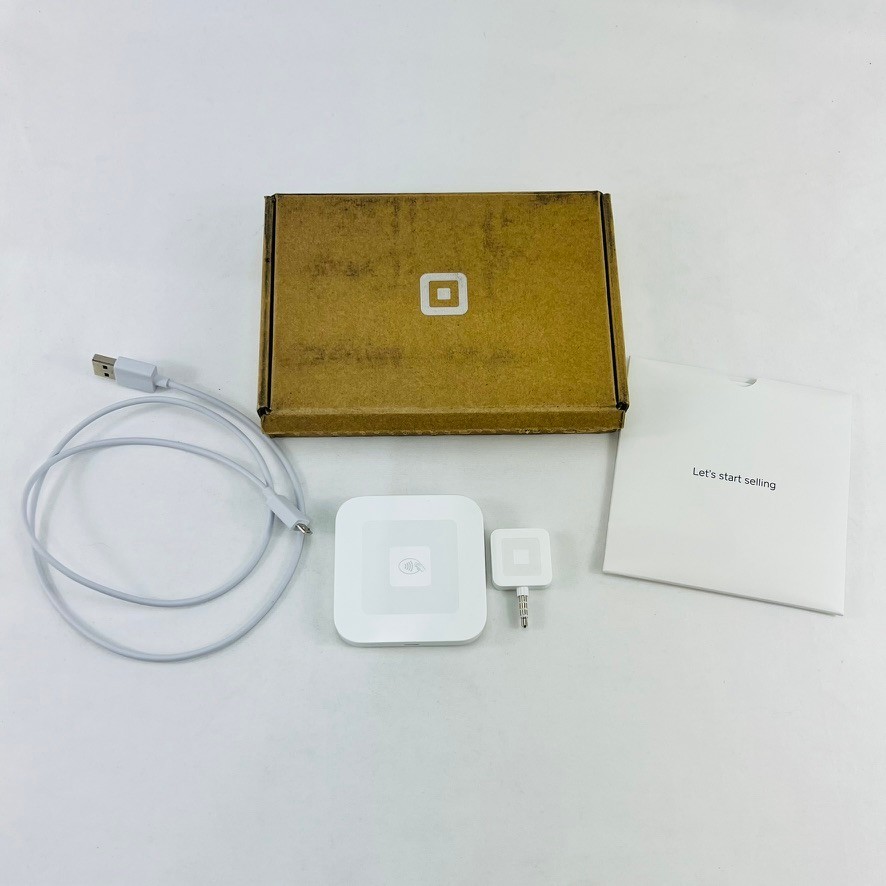 Square Card Reader Chip Model - SPC1-01 & Card Reader w/ Headphone Jack Connect