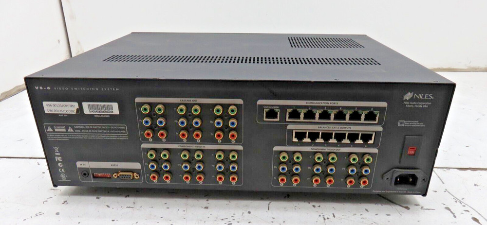 G2U NILES VS6 Video Switching System