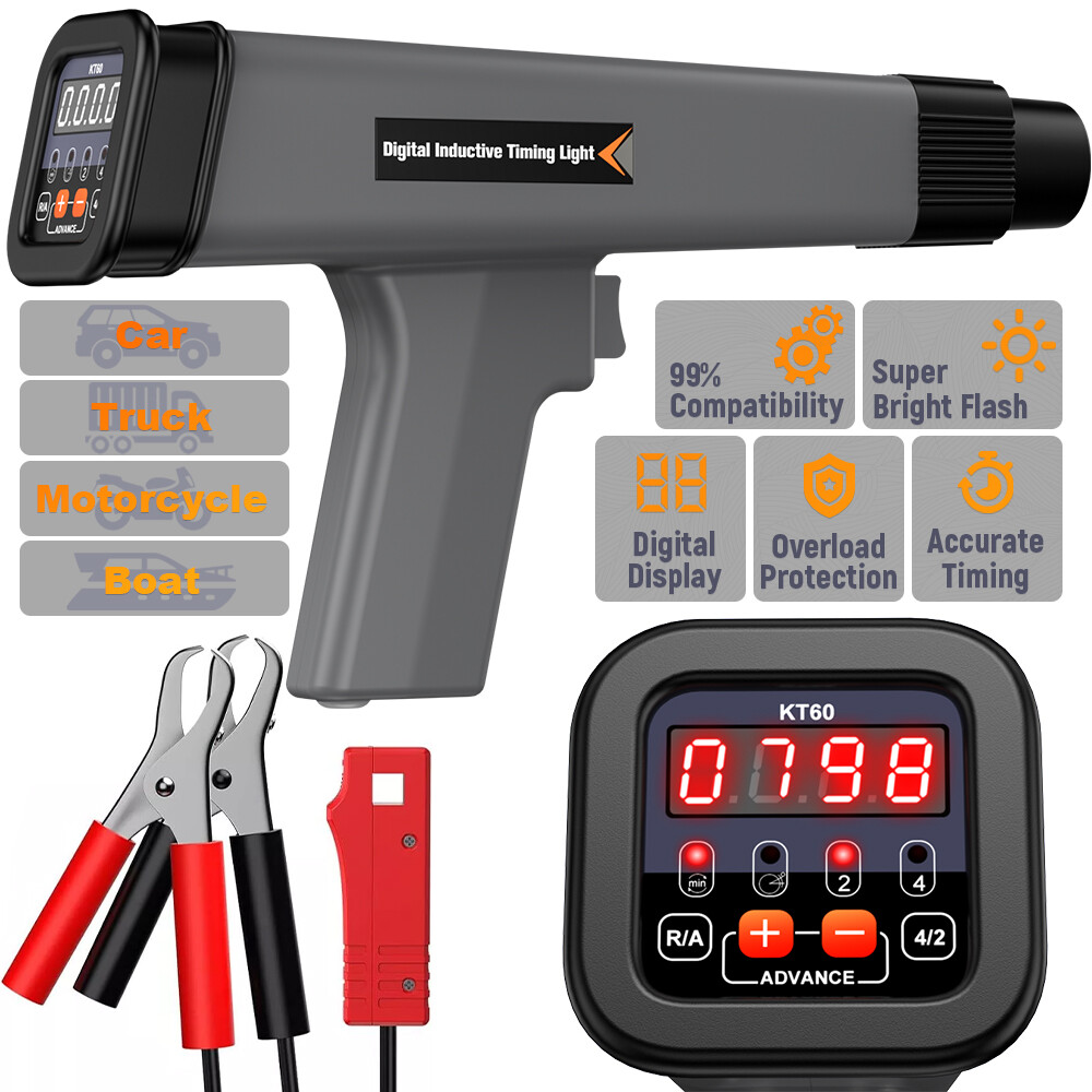 12V Professional Inductive Timing Light Car Motor Engine Ignition Timing Strobe