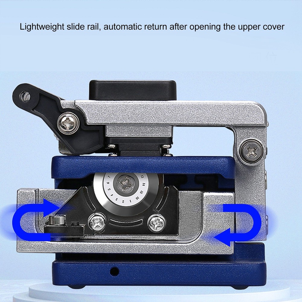 Automatic Return Fiber Optic Cutter Optical Cable Cutting Tool 0.5 Degree ONS