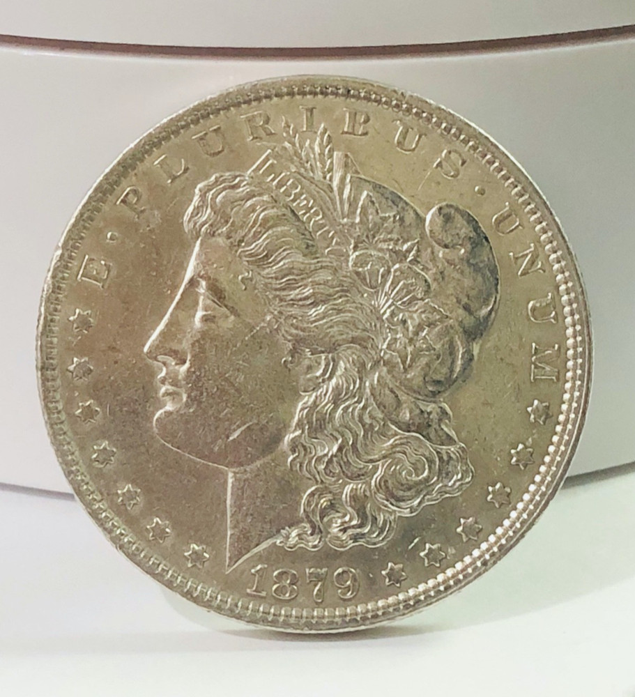 1879 $1 ONE MORGAN DOLLAR SILVER**