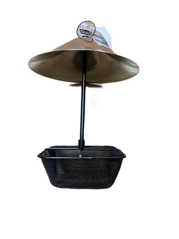 WILDLIFE SCIENCES Duo Seed Tower Feeder black