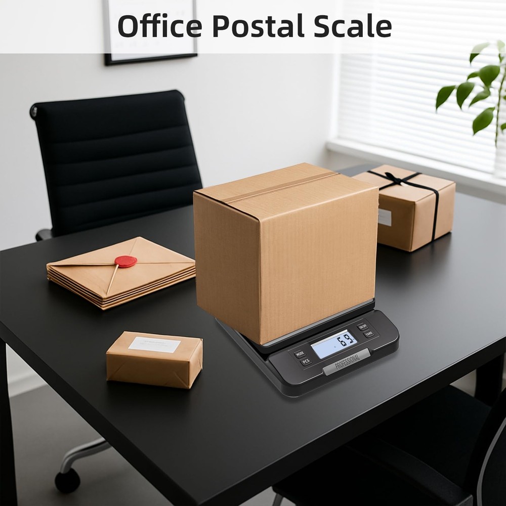 Shipping Scale 66lb Capacity, High Precision Digital Postal Scale with Large ...