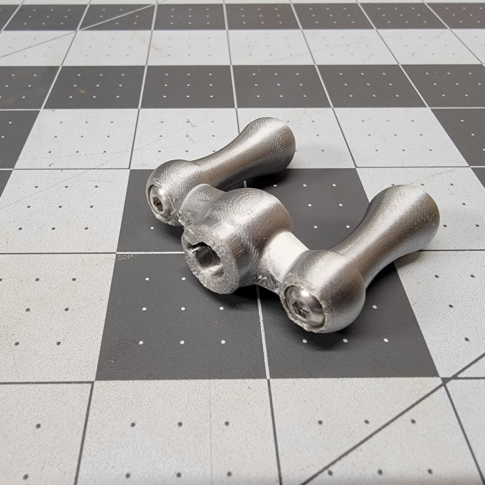 Atlas Craftsman 618 6" Lathe Compound Slide Crank, Thumb Hand Wheel