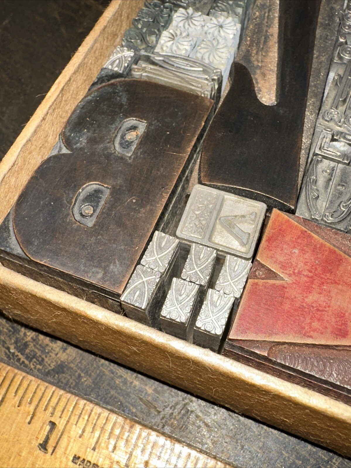 Printing Blocks Ornamentals Borders Dingbats. Wonderful Variety!! #54 Beautiful!