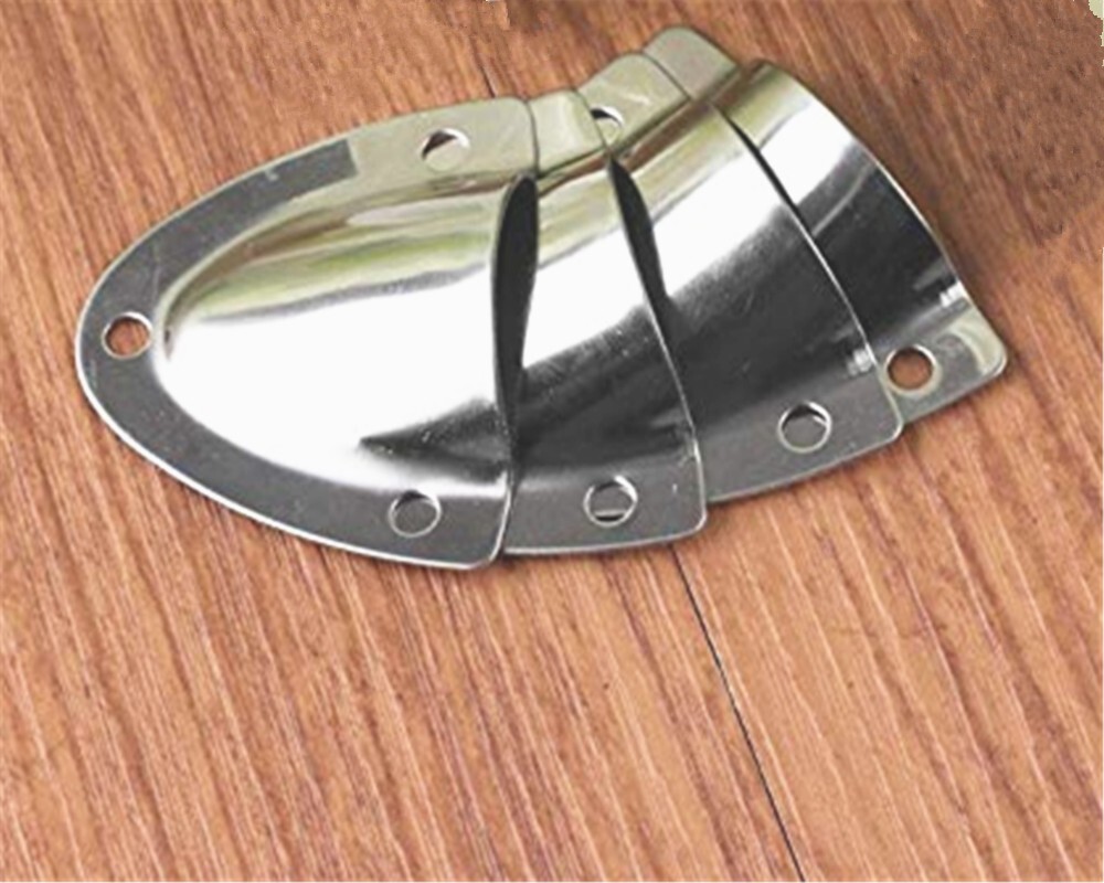 4PCS Marine Wire Cable Vent Cover, Stainless Steel Clam Shell Vent for Boat