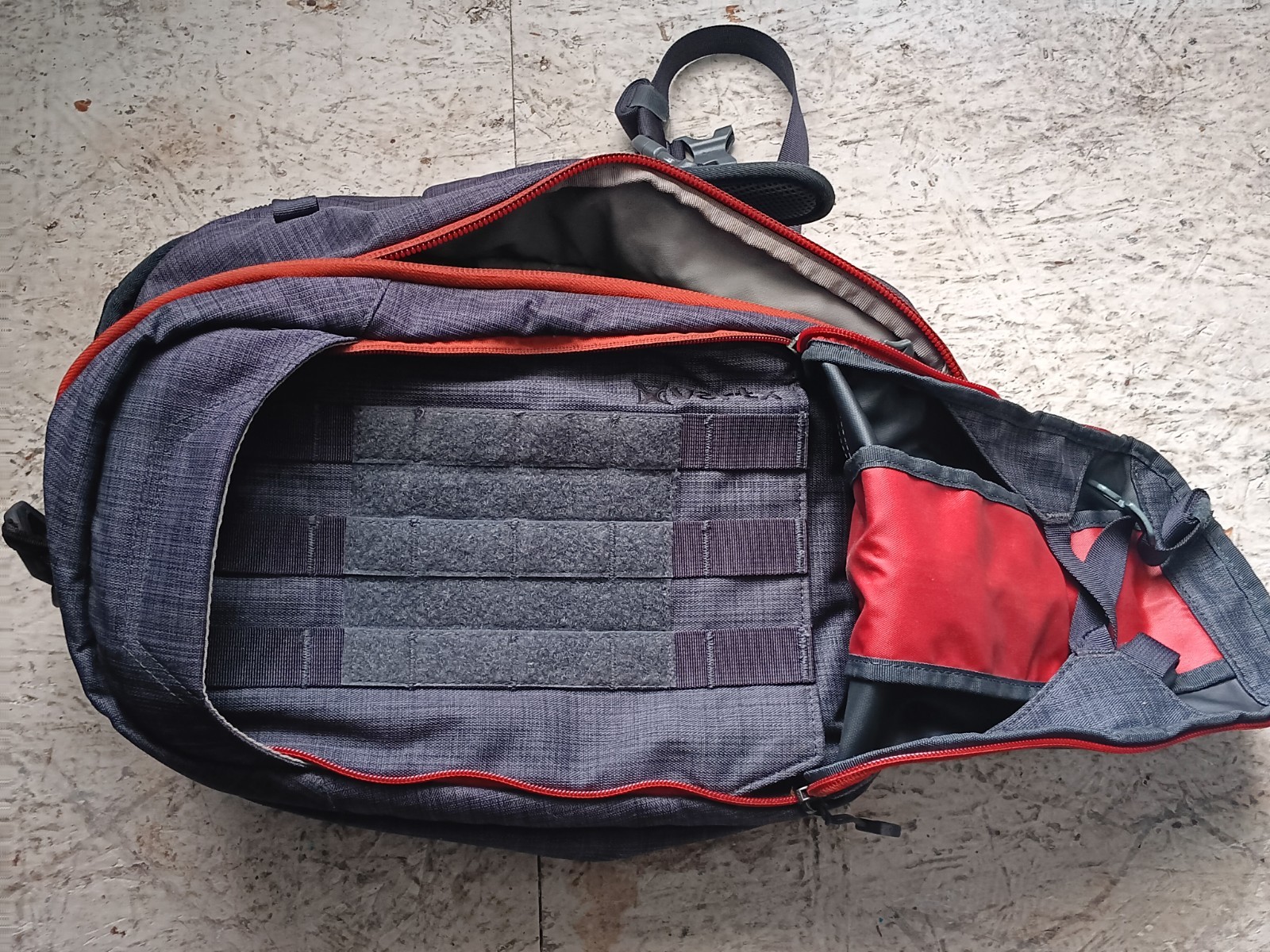 VertX Transit Sling 2.0 Grey & Red w/ Holster And 3 Mag Holder