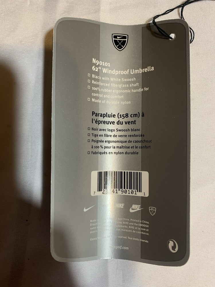 Nike Buick golf umbrella