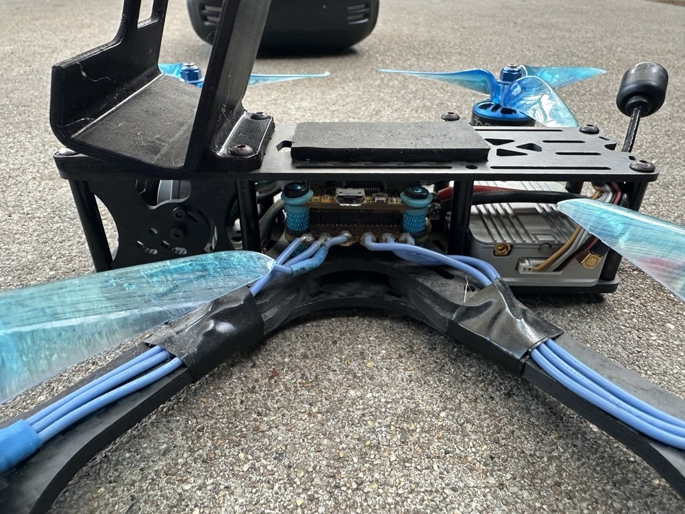 Custom Built Fpv Drone DJI FPV AIR UNIT W/ DJI Controller- UNTESTED!