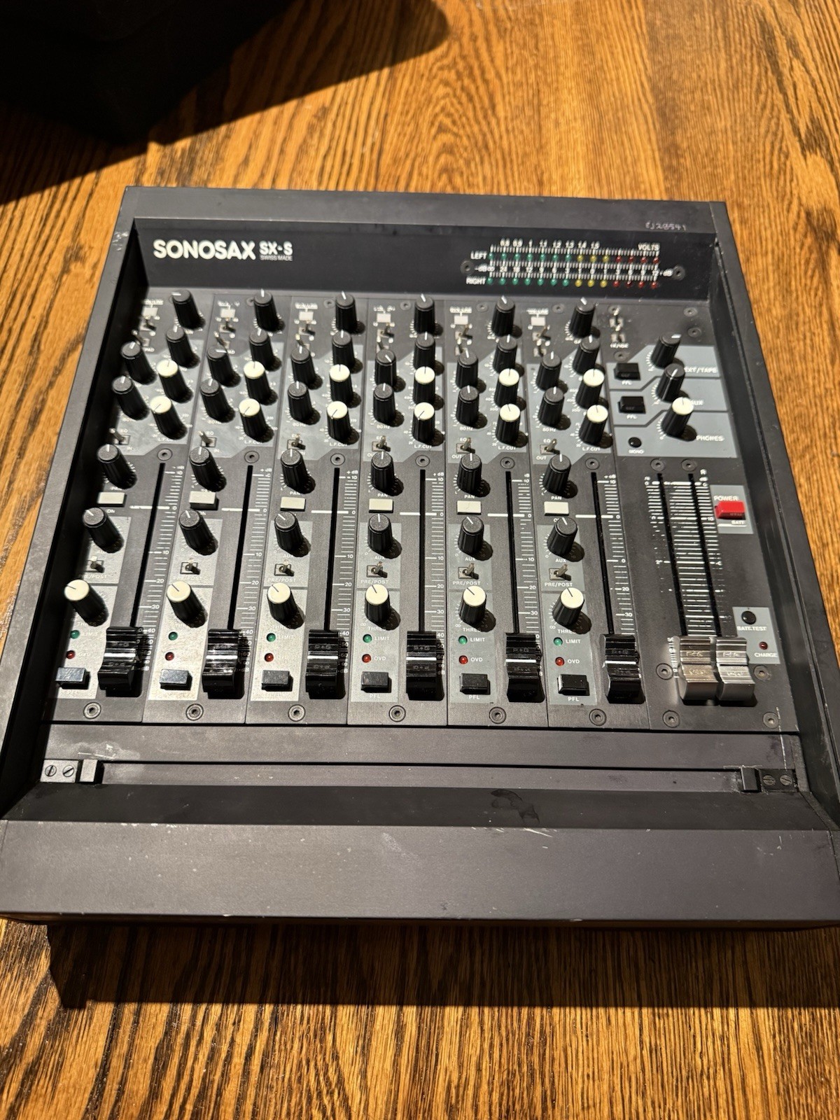 Sonosax SX-S6 Portable Mixing Console With Accessories and Flight Case