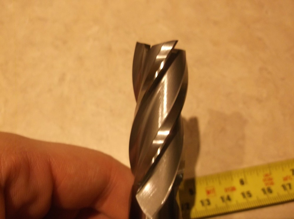 YG 13/16" 4FL SINGLE SIDED SQUARE HSS ENDMILL