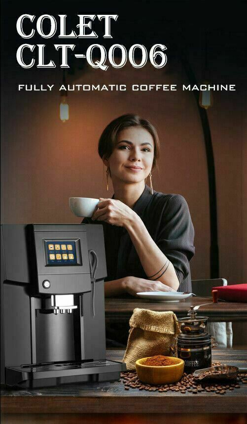 Espresso Machine with Large 3.5" Touch Screen - Fully Automatic