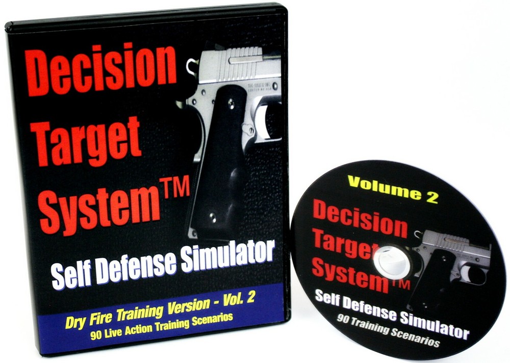 Decision Target System Vol 2 - Self-Defense Dry Fire Training Simulator