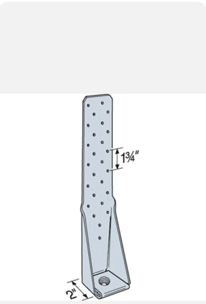 Simpson Strong-Tie HTT5 Hold Down Heavy Tension Tie ER-102.