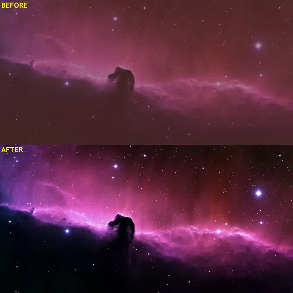 1.25" UHC Filter Improve Image Contrast Reduce Light Pollution for Telescope