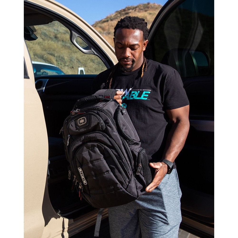 OGIO Excelsior Backpack Black - Durable and Spacious with Laptop Compartment