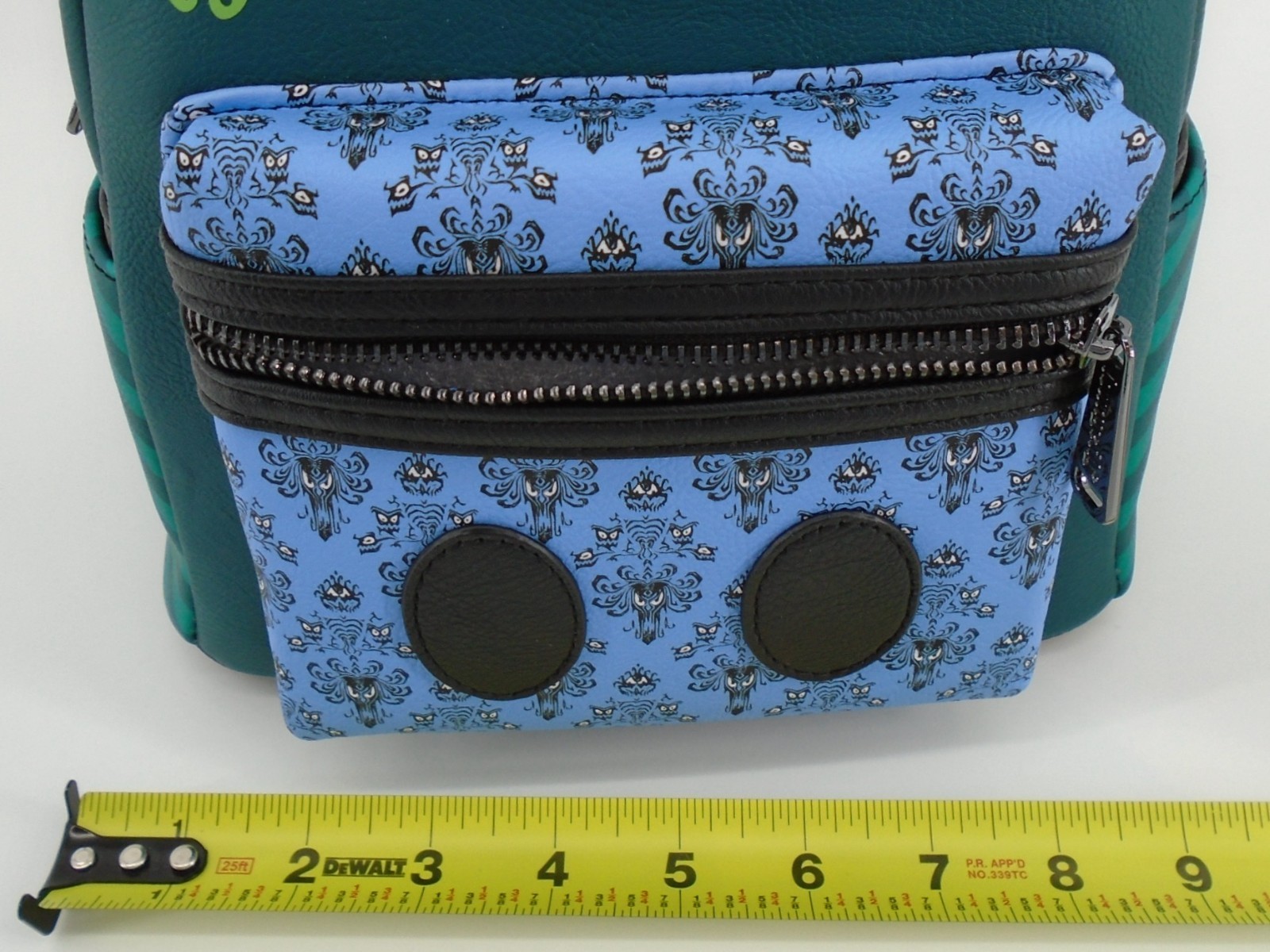 Disney 50th Anniversary Haunted Mansion Loungefly Mini Backpack