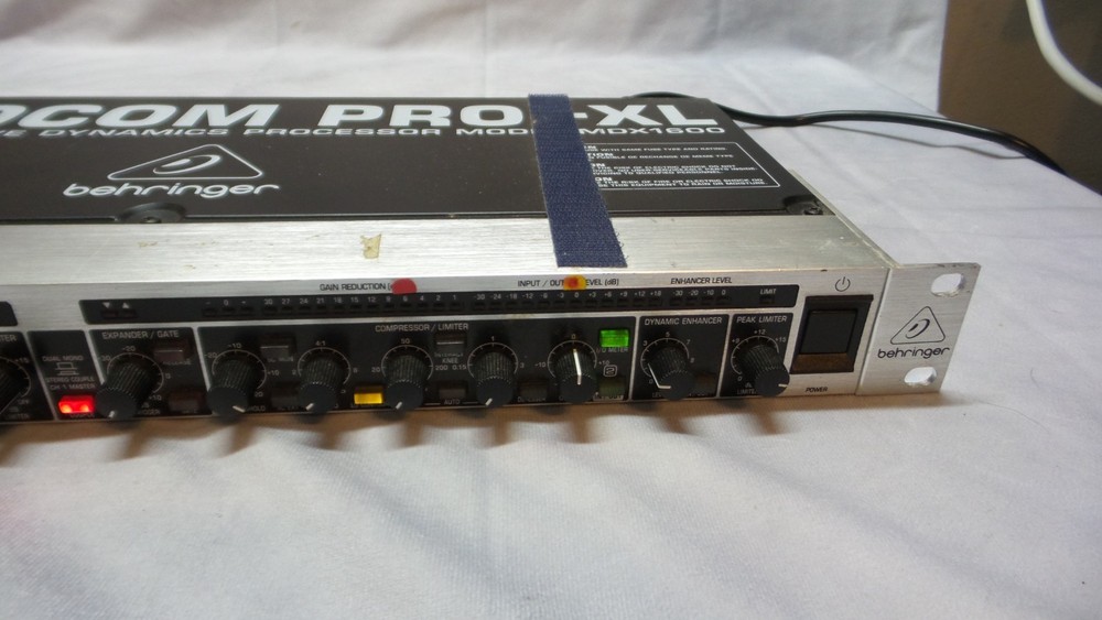 Behringer MDX1600 Autocom Pro-XL Audio Interactive Processor - USED/WORKS
