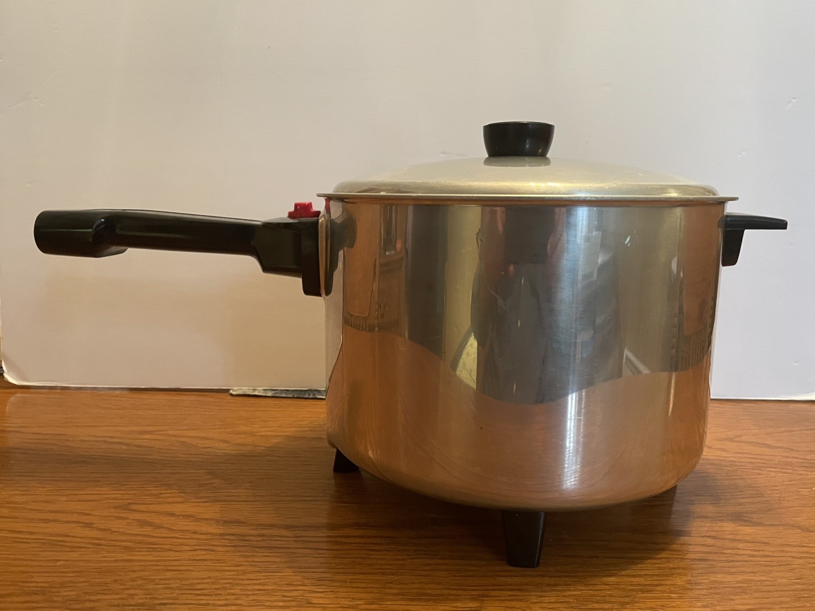 Vintage Sunbeam SP-5 Controlled Heat Saucepan 5-Qt w/ Lid & Manual Tested Works