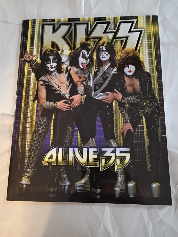 Kiss Alive 35 Tour Book Program 2008
