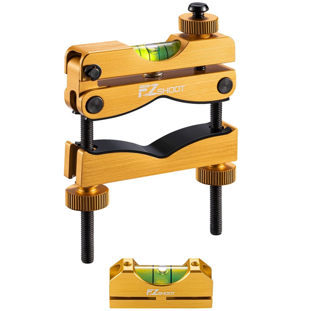 Scope Leveling Tool Scope Mounting Level Kit for Gunsmithing & Maintenance Gold