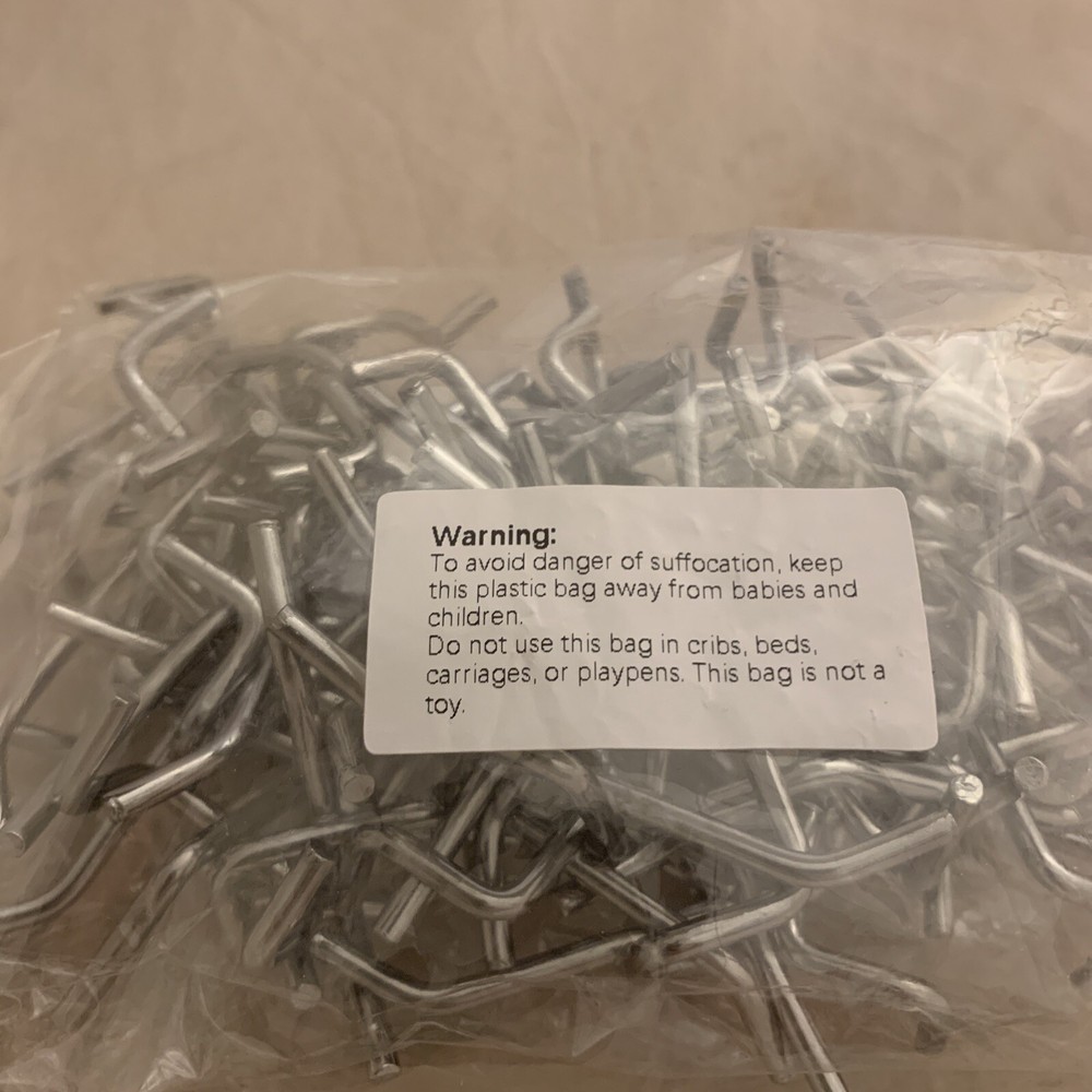 Metal Pegboard Hooks (NEW)