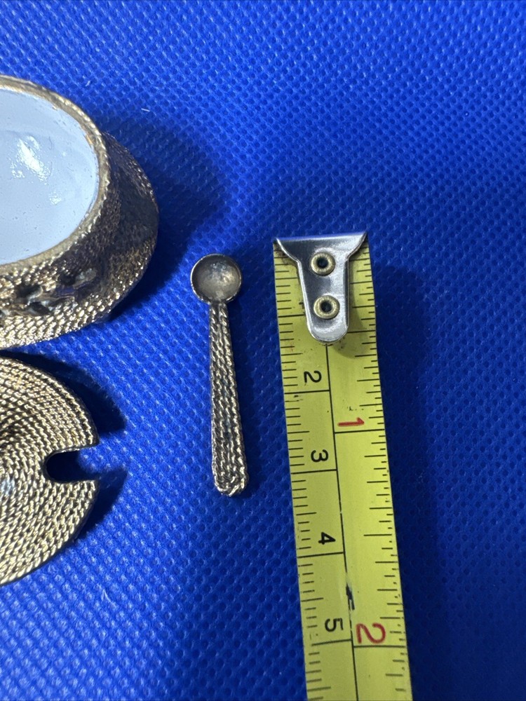 Miniature Trinket Boxes With Spoon Inside