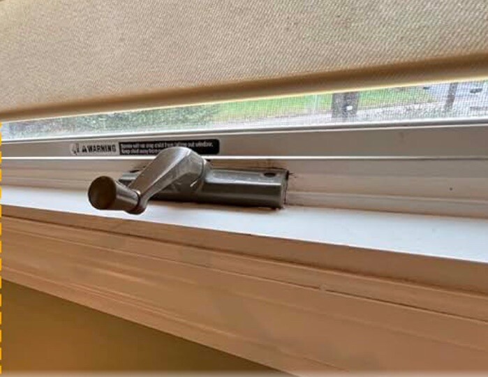 ANDERSEN CASEMENT WINDOW CRANK HANDLE STONE 9456-2C